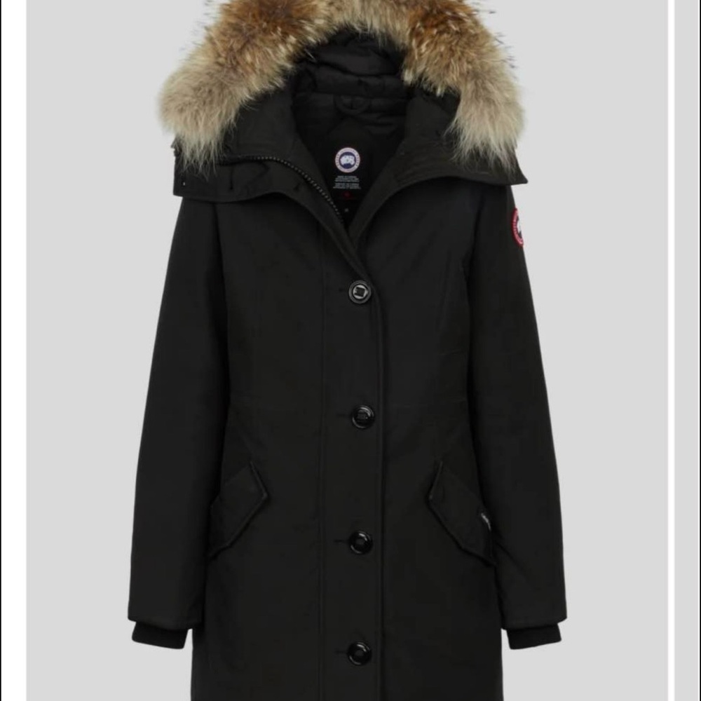 Black Canada goose xsmall parka